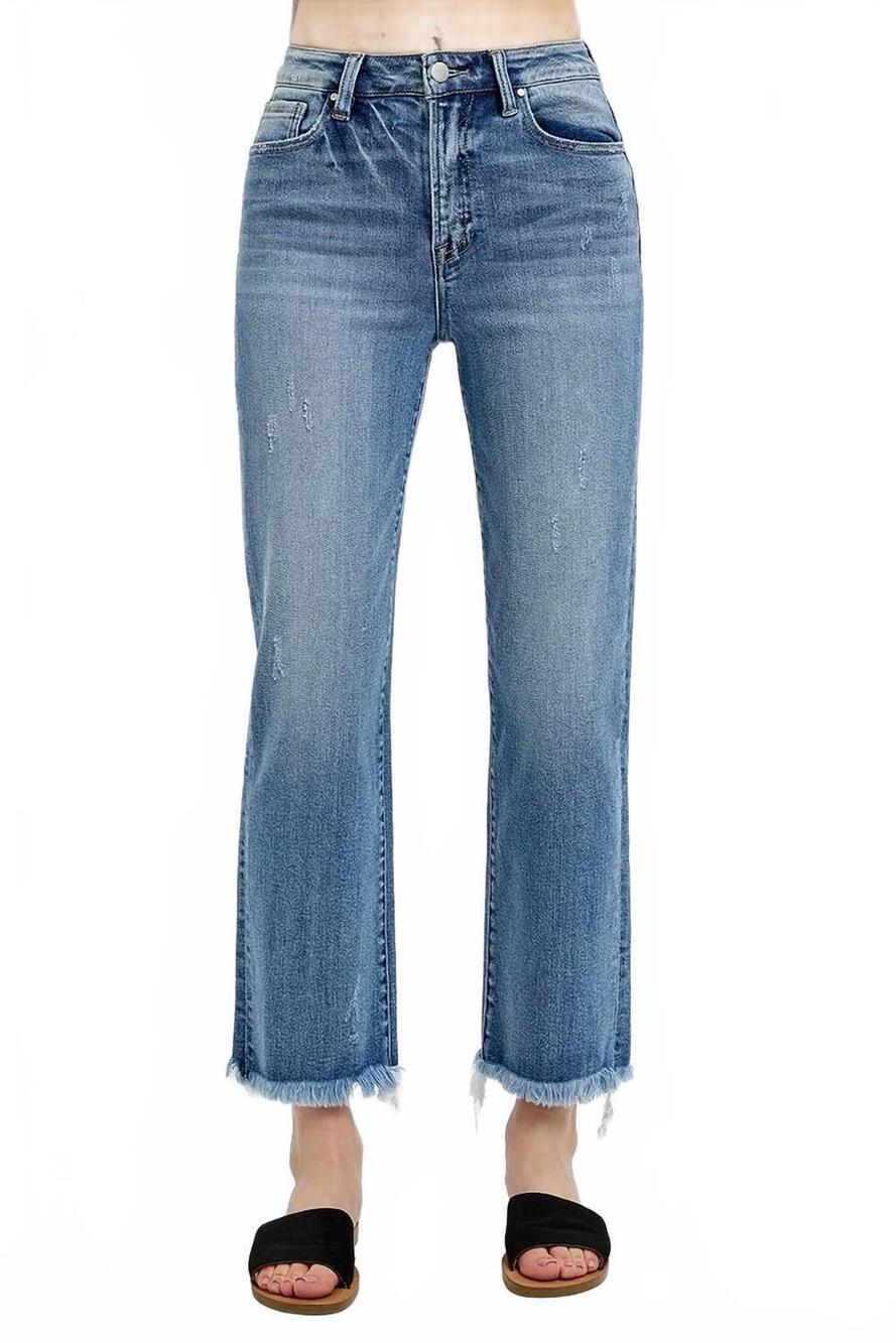 NEW RISEN indie cropped jeans in medium